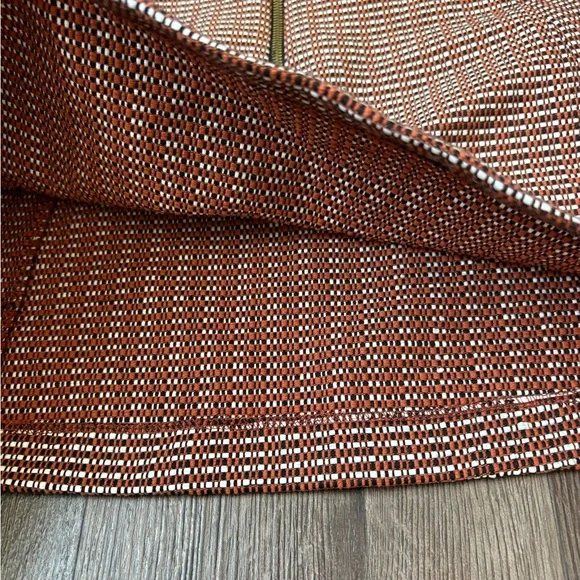 Topshop Skirt – Size 8 Black/White/Rust - Picture 4 of 8